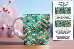 Shimmering Stripe Mug 11oz/15oz Wrap for Sublimation Product Image 1