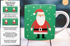 Snowflake Splendor Mug Wrap Sublimation Product Image 1