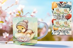 Artistic 15oz Mug Wrap Png Design , Animals Product Image 1