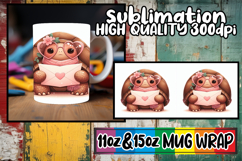 Blissful memories 11oz 15oz mug wrap, Turtle Product Image 1