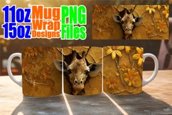 3D Animal Wonderland Mug Design 15oz Product Image 1