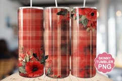 Valentine Flannel Tumbler | Valentine Tumbler Wrap Product Image 1