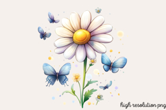 Soft Spring Clipart PNG Product Image 1