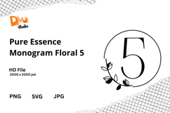 Pure Essence Monogram Floral Product Image 1