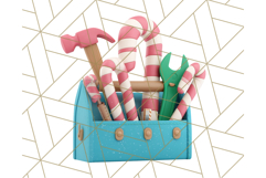 Santa’s Workshop PNG Clipart Elves, Toys &amp; Gifts Clip Art Product Image 4