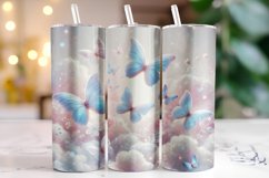 Butterfly Tumbler Wrap | Sublimation | Tumblers Product Image 1