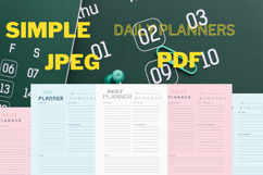 best simplest Daily planner freebie 41,free planners Product Image 1