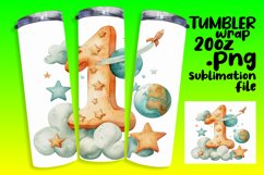 Galaxy Harmony: Sublimation Designs 20oz Tumbler Product Image 1