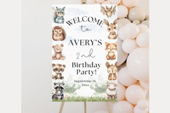 Baby Shower Welcome Sign Template 232 Product Image 1