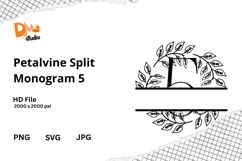 Petalvine Split Monogram Product Image 1