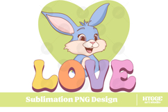 Easter Sublimation DTF Bundle Bunny Chick Farm Hip Hop Joy Product Image 5