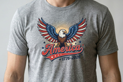 America T-shirt Design Product Image 2
