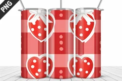 Lovely Hearts Tumbler Design | Valentine's Day Tumbler Wrap Product Image 4