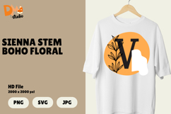 Sienna Stem Boho Floral Monogram Product Image 1