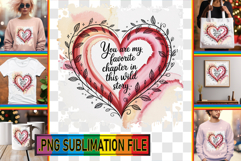 Timeless TSHIRT Magic PNG, Heart Quote Product Image 1