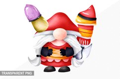 Halloween Gnome - Halloween Gnome Sublimation Design Product Image 1