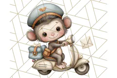 Zoo Animal Occupations PNG, Cute Career Clipart Product Image 4