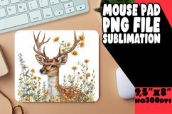 Spring's Boho Menagerie: Sublimation Mouse Pad Delights Product Image 1