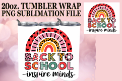 Heartfelt joy 20oz tumbler wrap, Back To School Product Image 1