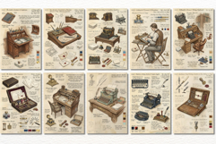 Ephemera Writer Junk Journal Pages - Junk Journal Pack Product Image 2