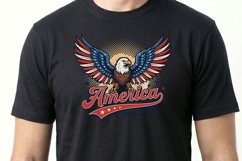 America T-shirt Design Product Image 3