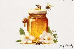 Spring Bees Clipart PNG Product Image 1