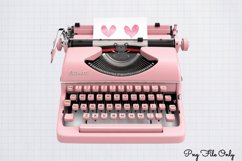 Retro Valentine Day Clipart PNG Product Image 1