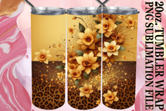 RADIANT SPIRITS 20oz TUMBLER WRAP, Leopard Prints Product Image 1
