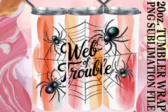 Cozy Moments 20oz tumbler wrap, Halloween Product Image 1