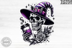 Halloween Skeleton Clipart - Halloween Skeleton Sublimation Product Image 1