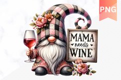 Mother&#039;s Day Gnome Sublimation Bundle Product Image 5