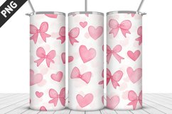 Lovely Hearts Tumbler Design | Valentine&#039;s Day Tumbler Wrap Product Image 5