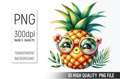 Summer Clipart PNG Bundle, Beach Clipart Design Product Image 3