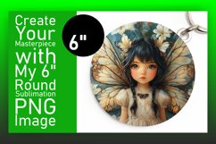 Trendy Circle Design Sublimation Artwork , Fairy Product Image 1