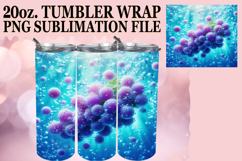 Enchanted Journeys 20oz tumbler wrap, 3D Fruits Product Image 1