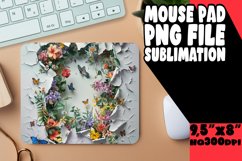 Mountain Peak 3D Mousepad Design Sublimation Product Image 1