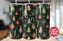 Christmas Tree Tumbler | Christmas Tumbler Wrap Product Image 1