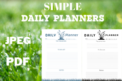 best simplest Daily planner freebie 50,free planners Product Image 1