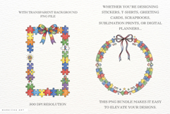 Autism Frame Clipart Product Image 2