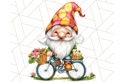 Summer Garden Gnomes Clipart PNG, Summer Country Gnomes Png Product Image 4
