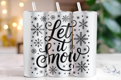 Let it Snow Svg | Christmas Svg | Svg Cut Files Product Image 1