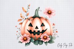 Groovy 70s Halloween Clipart PNG Product Image 1