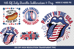 USA PNG, 4th Of July Sublimation P Product Image 1