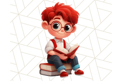 Boy Teacher Clipart PNG, Cute Male Teacher Illustration Product Image 4