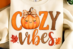 Autumn Sublimation, Fall Sublimation, Pumpkin Autumn PNG Product Image 9