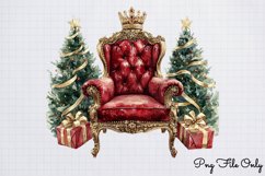 Royal Christmas Clipart Sublimation PNG Product Image 1