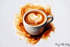 Coffee Shop Girls Clipart PNG Product Image 1