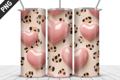 Valentines Love Skinny Tumbler PNG Wrap| Valentines Tumbler Product Image 5
