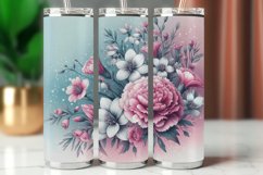 Spring Tumbler Wrap 20 oz - peony Product Image 1