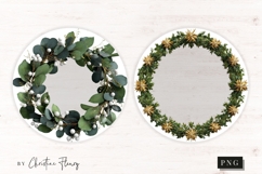 4 Christmas Photo Ornament PNG Product Image 2